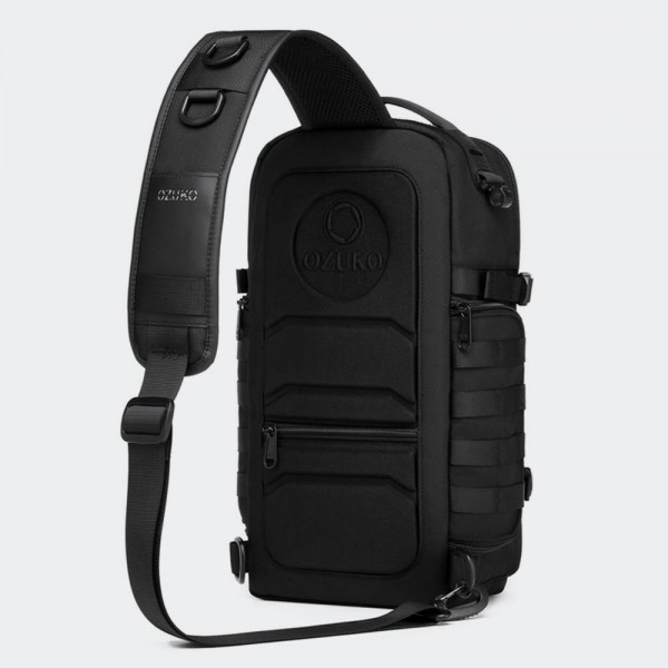 OZUKO ΑΝΔΡΙΚΟ ΣΑΚΙΔΙΟ CROSSBODY ΜΑΥΡΟ 9585