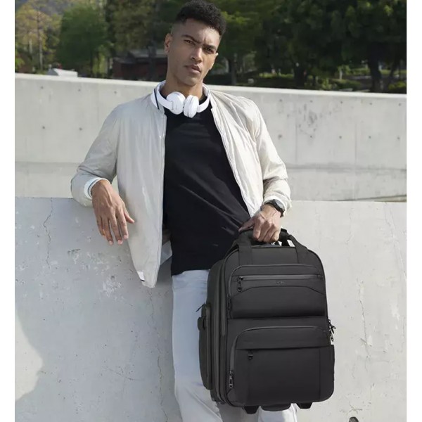 OZUKO ΣΑΚ ΒΟΥΑΓΙΑΖ (TROLLEY TRAVEL BAG BLACK) ΜΑΥΡΟ 9699