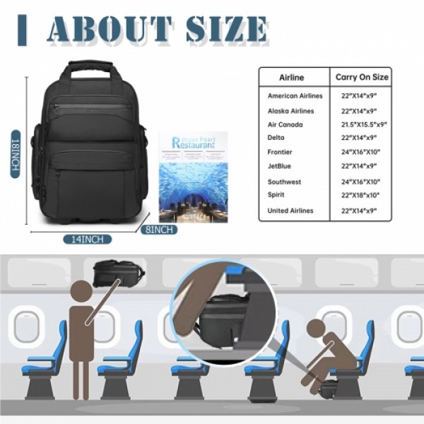 OZUKO ΣΑΚ ΒΟΥΑΓΙΑΖ (TROLLEY TRAVEL BAG BLACK) ΜΑΥΡΟ 9699