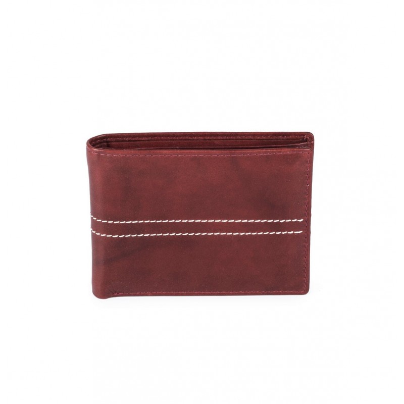 FETICHE LEATHER ΑΝΔΡΙΚΟ ΔΕΡΜΑΤΙΝΟ ΠΟΡΤΟΦΟΛΙ ΜΠΟΡΝΤΟ ΑΝ 5-974