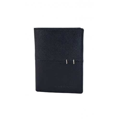 MARIO ROSSI ΔΕΡΜΑΤΙΝΟ ΠΟΡΤΟΦΟΛΙ RFID ΜΑΥΡΟ P-20