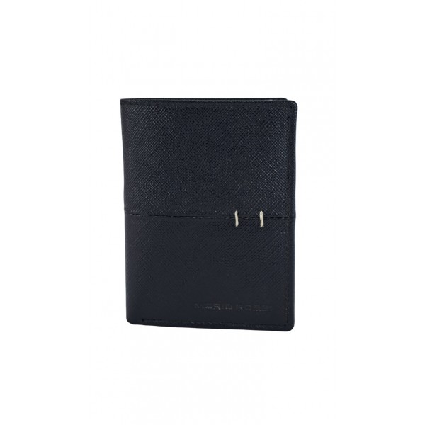 MARIO ROSSI ΔΕΡΜΑΤΙΝΟ ΠΟΡΤΟΦΟΛΙ RFID ΜΑΥΡΟ P-20