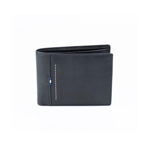 FETICHE ΑΝΔΡΙΚΟ ΔΕΡΜΑΤΙΝΟ ΠΟΡΤΟΦΟΛΙ RFID ΜΑΥΡΟ AN-5-947B