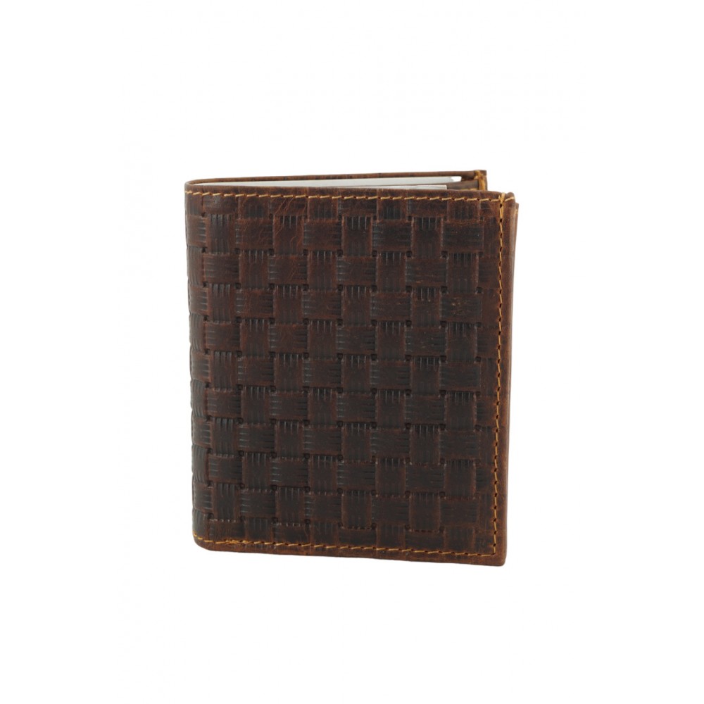 GINIS LEATHER ΑΝΔΡΙΚΟ ΔΕΡΜΑΤΙΝΟ ΠΟΡΤΟΦΟΛΙ RFID ΚΑΦΕ LS4
