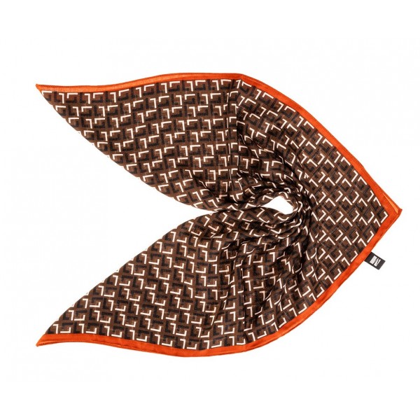 MODISSIMO ΓΥΝΑΙΚΕΙΟ ΜΑΝΤΗΛΙ ΜΕ ΓΕΩΜΕΤΡΙΚΑ ΣΧΕΔΙΑ ΚΑΦΕ 16-23892BR