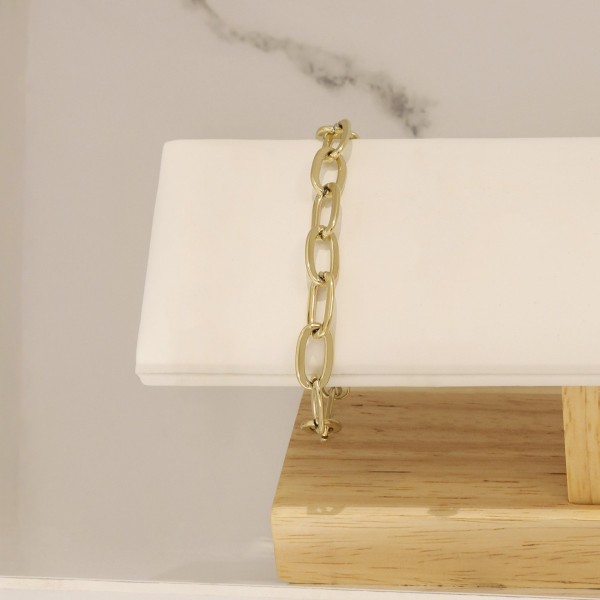 ΓΥΝΑΙΚΕΙΟ ΒΡΑΧΙΟΛΙ ΑΛΥΣΙΔΑ ΑΤΣΑΛΙ 316L ΧΡΥΣΟ SB1633