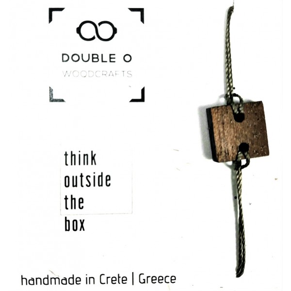 ΞΥΛΙΝΟ ΧΕΙΡΟΠΟΙΗΤΟ ΒΡΑΧΙΟΛΙ THINK  OUTSIDE THE BOX-1