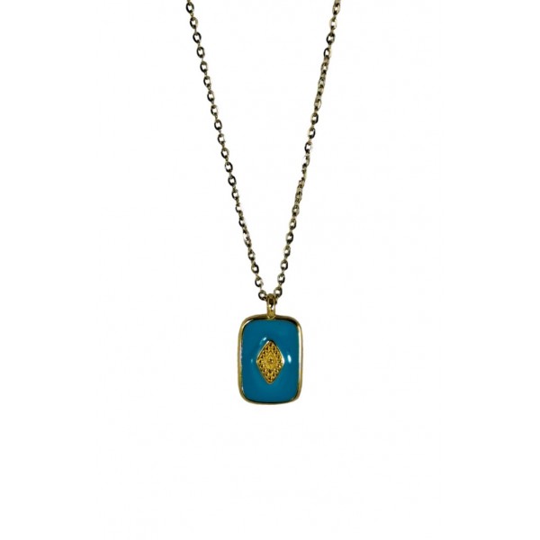 ΓΥΝΑΙΚΕΙΟ ΚΟΛΙΕ ΜΑΝΤΑΓΙΟΝ ΑΤΣΑΛΙ 316L ΧΡΥΣΟ ROS83-1