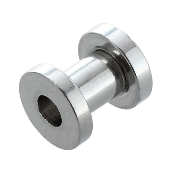 ΣΚΟΥΛΑΡΙΚΙ ΑΤΣΑΛΙ FLESH TUNNEL ΑΣΗΜΙ 5MM 