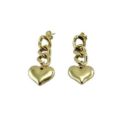 ΓΥΝΑΙΚΕΙΑ ΣΚΟΥΛΑΡΙΚΙΑ ΚΑΡΔΙΕΣ ΜΕ ΑΛΥΣΙΔΑ ΑΤΣΑΛΙ 316L ΧΡΥΣΟ 