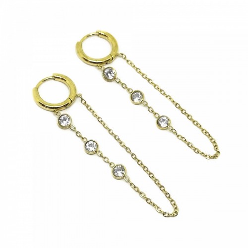 ΓΥΝΑΙΚΕΙΑ ΣΚΟΥΛΑΡΙΚΙΑ ΑΤΣΑΛΙ 316L ΧΡΥΣΟ TER736