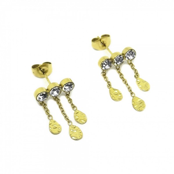 ΓΥΝΑΙΚΕΙΑ ΣΚΟΥΛΑΡΙΚΙΑ ΑΤΣΑΛΙ 316L ΧΡΥΣΟ TER738