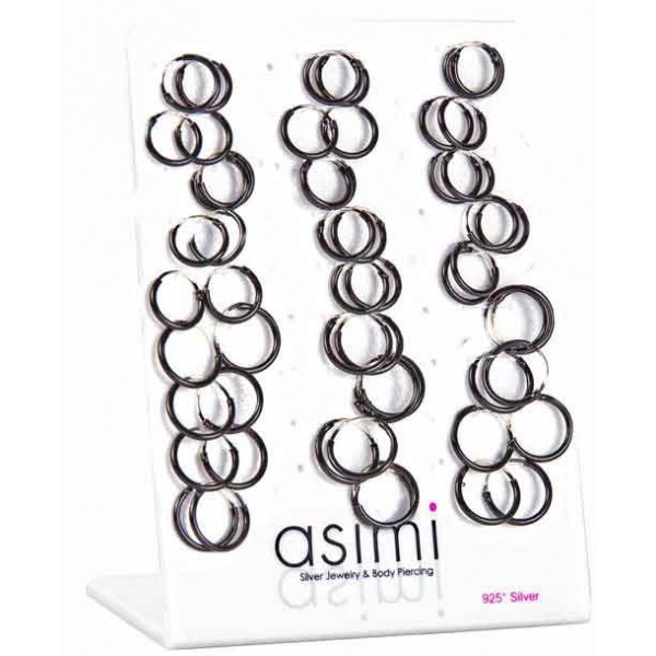 ΣΚΟΥΛΑΡΙΚΙ ΑΣΗΜΕΝΙΟ ΚΡΙΚΟΣ ΜΑΥΡΟΣ 10 ΜΜ