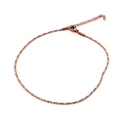  ΑΛΥΣΙΔΑ ΠΟΔΙΟΥ ΑΤΣΑΛΙ ROSE GOLD