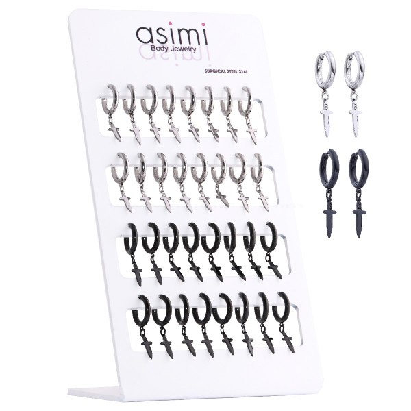  ΣΚΟΥΛΑΡΙΚΙΑ ΚΡΙΚΟΣ ΜΕ ΣΠΑΘΙ ΑΤΣΑΛΙ 316L ΑΣΗΜΙ H00174