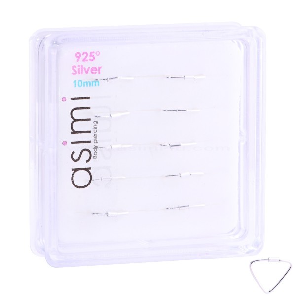 ΑΣΗΜΕΝΙΟΣ ΚΡΙΚΟΣ ΜΥΤΗΣ ΤΡΙΓΩΝΟΣ 10MM 