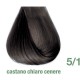 PRO COLOR ΒΑΦΗ ΜΑΛΛΙΩΝ 5/1 ΚΑΣΤΑΝΟ ΑΝΟΙΧΤΟ ΣΑΝΤΡΕ 100ml 