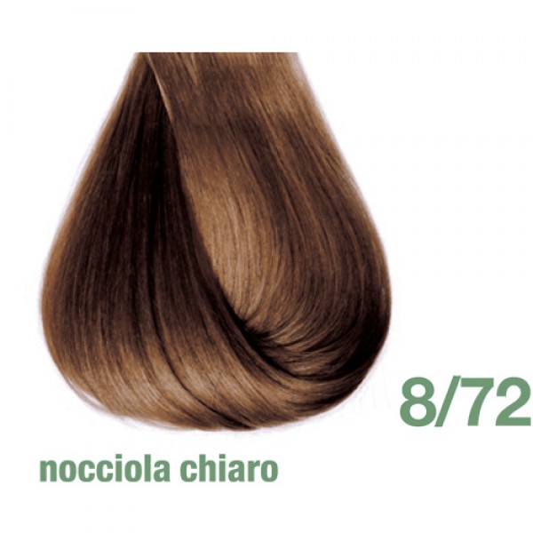 PRO COLOR ΒΑΦΗ ΜΑΛΛΙΩΝ 8/72 ΞΑΝΘΟ ΑΝΟΙΧΤΟ ΣΟΚΟΛΑΤΙ 100ml 