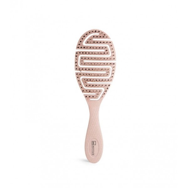  IDC Eco Round Hair Brush Easy Detangling Βούρτσα Μαλλιών Εύκαμπτη 100% ανακυκλώσιμη 110gr 2009w ροζ