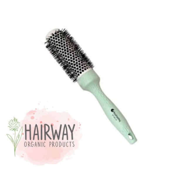 HAIRWAY ΘΕΡΜΙΚΗ ΒΟΥΡΤΣΑ ORGANICA ECOLINE GREEN 34MM