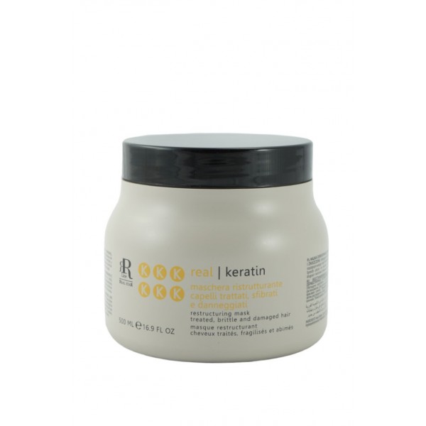 REAL STAR ΕΝΥΔΑΤΙΚΗ ΜΑΣΚΑ ΜΑΛΛΙΩΝ KERATIN 500ML