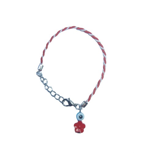 ΧΕΙΡΟΠΟΙΗΤΟ ΒΡΑΧΙΟΛΙ ΜΑΡΤΗΣ ΜΕ ΜΑΤΑΚΙ ΚΑΙ ΛΟΥΛΟΥΔΙ