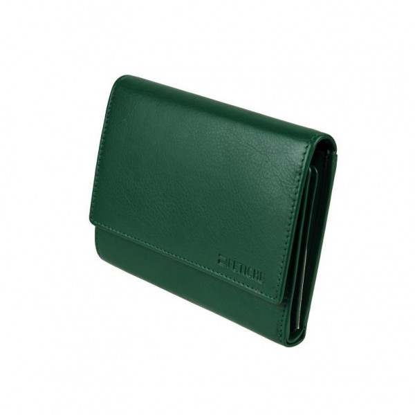 FETICHE LEATHER ΓΥΝΑΙΚΕΙΟ ΔΕΡΜΑΤΙΝΟ ΠΟΡΤΟΦΟΛΙ ΠΡΑΣΙΝΟ AN 1-774