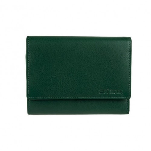 FETICHE LEATHER ΓΥΝΑΙΚΕΙΟ ΔΕΡΜΑΤΙΝΟ ΠΟΡΤΟΦΟΛΙ ΠΡΑΣΙΝΟ AN 1-774