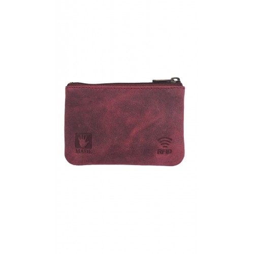 FETICHE LEATHER ΓΥΝΑΙΚΕΙΟ ΔΕΡΜΑΤΙΝΟ ΠΟΡΤΟΦΟΛΙ RFID ΜΙΚΡΟ ΜΩΒ HUR 10-844