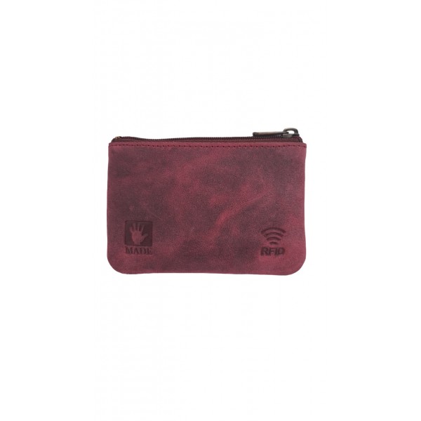 FETICHE LEATHER ΓΥΝΑΙΚΕΙΟ ΔΕΡΜΑΤΙΝΟ ΠΟΡΤΟΦΟΛΙ RFID ΜΙΚΡΟ ΜΩΒ HUR 10-844