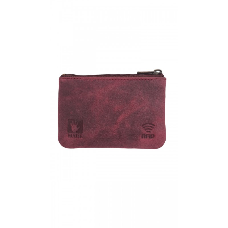 FETICHE LEATHER ΓΥΝΑΙΚΕΙΟ ΔΕΡΜΑΤΙΝΟ ΠΟΡΤΟΦΟΛΙ RFID ΜΙΚΡΟ ΜΩΒ HUR 10-844