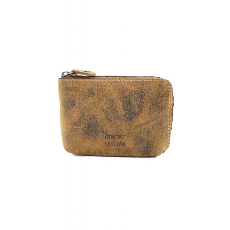 FETICHE LEATHER ΔΕΡΜΑΤΙΝΟ ΠΟΡΤΟΦΟΛΙ RFID ΜΙΚΡΟ ΚΑΦΕ HUR 10-845