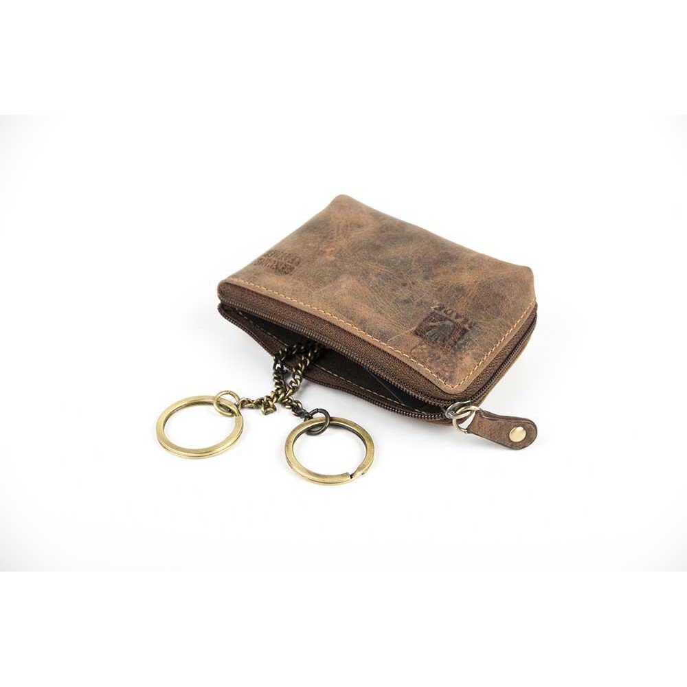 FETICHE LEATHER ΔΕΡΜΑΤΙΝΟ ΠΟΡΤΟΦΟΛΙ RFID ΜΙΚΡΟ ΚΑΦΕ HUR 10-845