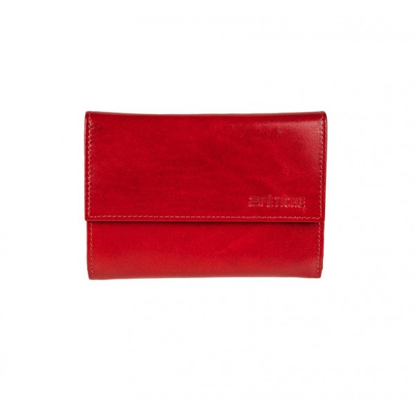 FETICHE LEATHER RFID ΓΥΝΑΙΚΕΙΟ ΔΕΡΜΑΤΙΝΟ ΠΟΡΤΟΦΟΛΙ RFID ΚΟΚΚΙΝΟ VT 3-697