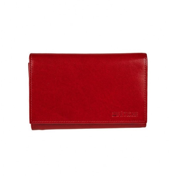 FETICHE LEATHER RFID ΓΥΝΑΙΚΕΙΟ ΔΕΡΜΑΤΙΝΟ ΠΟΡΤΟΦΟΛΙ RFID ΚΟΚΚΙΝΟ VT 3-774