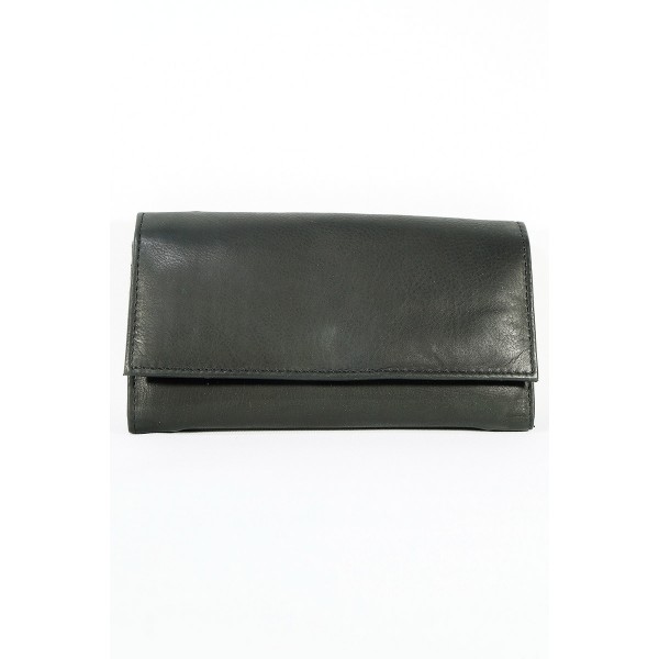 ΓΥΝΑΙΚΕΙΟ ΔΕΡΜΑΤΙΝΟ ΠΟΡΤΟΦΟΛΙ ΜΑΥΡΟ CG-114