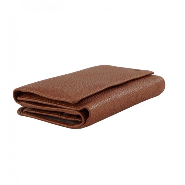 GINIS LEATHER ΓΥΝΑΙΚΕΙΟ ΔΕΡΜΑΤΙΝΟ ΠΟΡΤΟΦΟΛΙ RFID ΚΑΦΕ FLO1