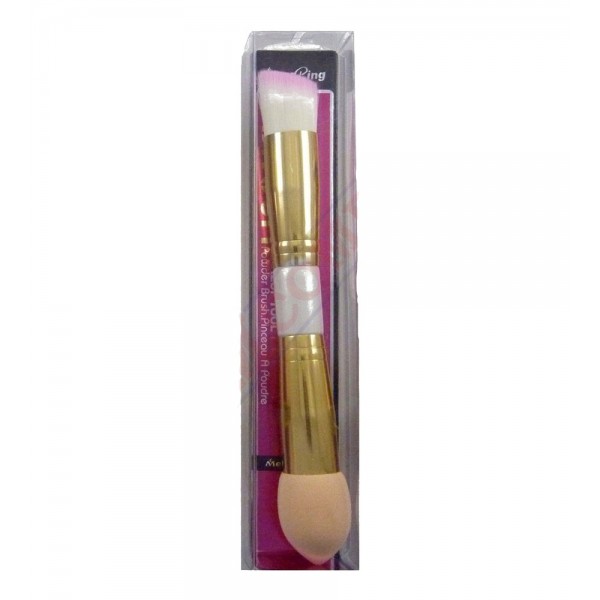 MENGPING BRUSH MAKEUP TOOL-ΠΙΝΕΛΟ ΜΑΚΙΓΙΑΖ ΔΙΠΛΗΣ ΟΨΗΣ 
