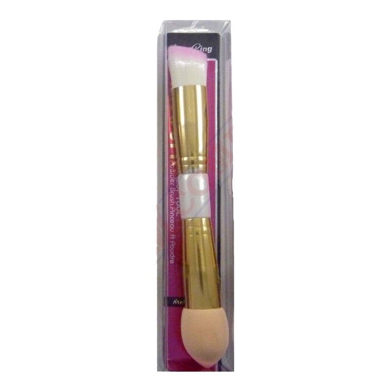 MENGPING BRUSH MAKEUP TOOL-ΠΙΝΕΛΟ ΜΑΚΙΓΙΑΖ ΔΙΠΛΗΣ ΟΨΗΣ 