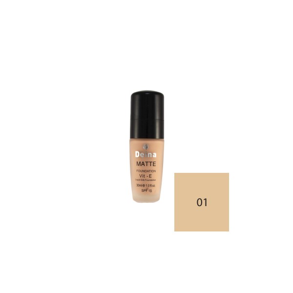 MAKE UP-FOUNDATION MATTE DEINA NO01