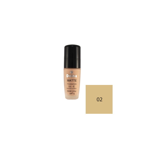 MAKE UP-FOUNDATION MATTE DEINA NO02
