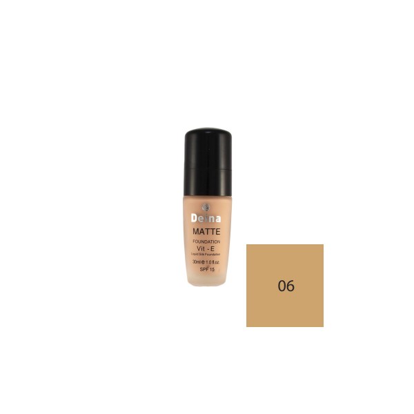 MAKE UP-FOUNDATION MATTE DEINA NO06