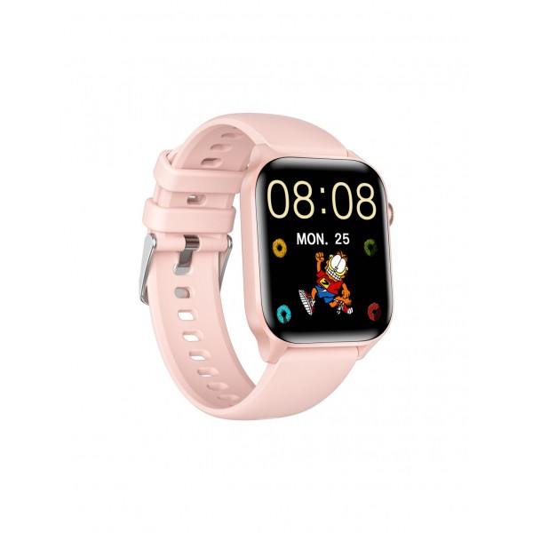 ANELL C12PRO ΓΥΝΑΙΚΕΙΟ ΡΟΛΟΙ SMARTWATCH ΡΟΖ