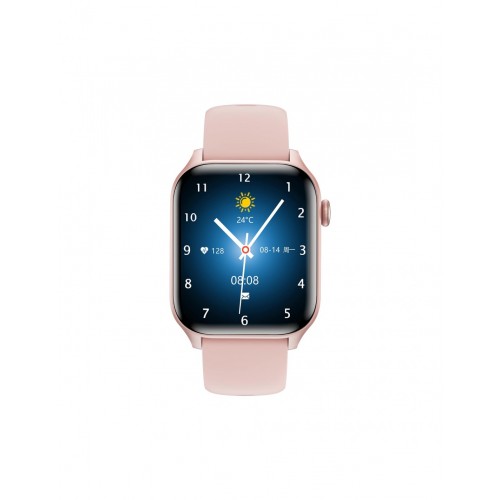 ANELL C12PRO ΓΥΝΑΙΚΕΙΟ ΡΟΛΟΙ SMARTWATCH ΡΟΖ