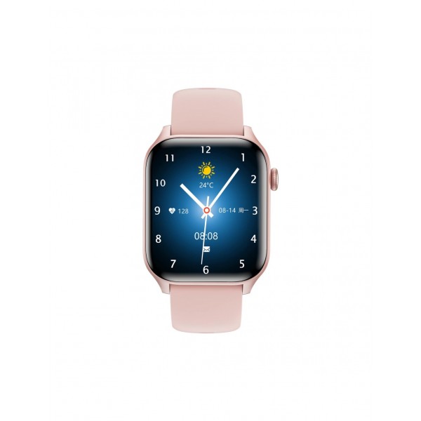 ANELL C12PRO ΓΥΝΑΙΚΕΙΟ ΡΟΛΟΙ SMARTWATCH ΡΟΖ