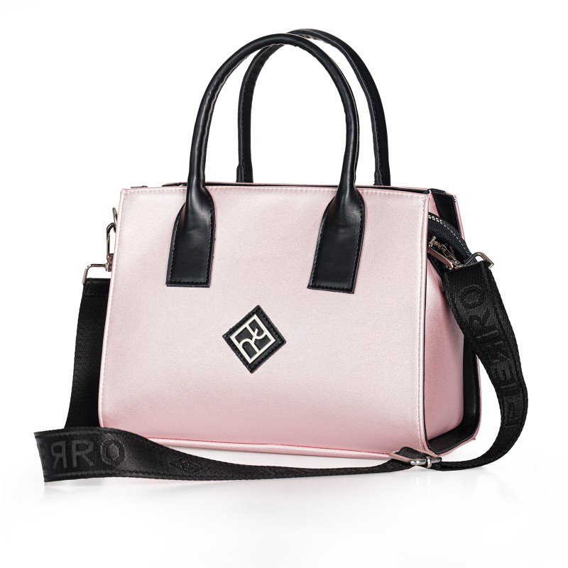 PIERRO ACCESSORIES SELENE STRAP ΓΥΝΑΙΚΕΙΑ ΤΣΑΝΤΑ ΩΜΟΥ-ΧΕΙΡΟΣ ΡΟΖ 90726EC