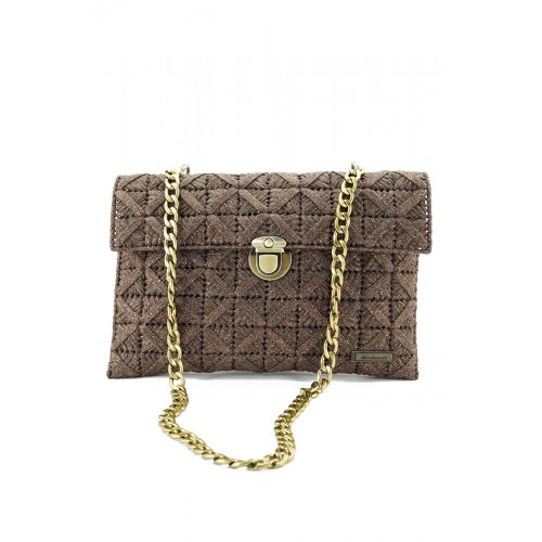 ΓΥΝΑΙΚΕΙΑ ΧΕΙΡΟΠΟΙΗΤΗ ΚΕΝΤΗΤΗ ΤΣΑΝΤΑ/ΦΑΚΕΛΟΣ  ΚΑΦΕ-ΧΡΥΣΗ