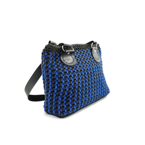 ΓΥΝΑΙΚΕΙΑ ΧΕΙΡΟΠΟΙΗΤΗ ΠΛΕΚΤΗ ΤΣΑΝΤΑ ΩΜΟΥ/ΧΙΑΣΤΙ MΠΛΕ ST1012