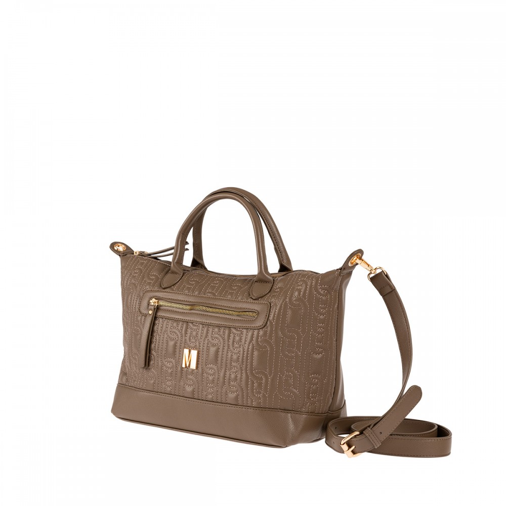 MODISSIMO ΓΥΝΑΙΚΕΙΑ ΤΣΑΝΤΑ ΧΕΙΡΟΣ-ΧΙΑΣΤΙ ΚΑΠΙΤΟΝΕ ΓΚΡΙ-ELEPHANT 43-23803G