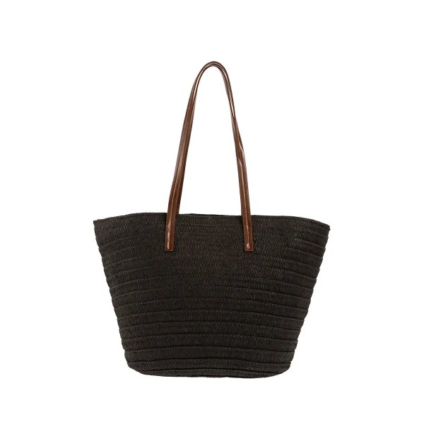 MODISSIMO ΓΥΝΑΙΚΕΙΑ ΤΣΑΝΤΑ ΩΜΟΥ ΠΑΡΑΛΙΑΣ ΚΑΛΑΘΙ ΨΑΘΑ ΜΑΥΡΗ 46-24155BL